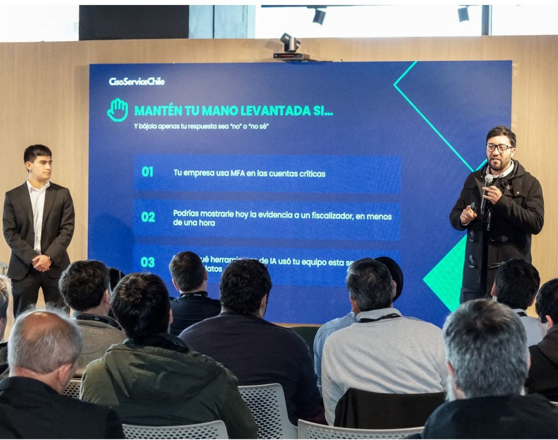 Mantén tu mano levantada si tu empresa usa MFA, puede mostrar la evidencia en menos de una hora y sabe qué herramientas de IA usó su equipo esta semana